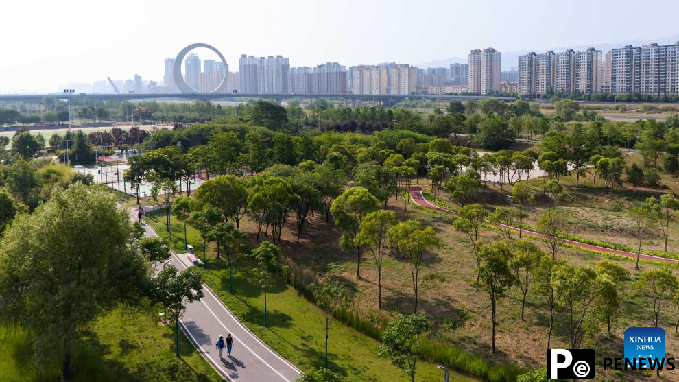 City view of Baoji, China