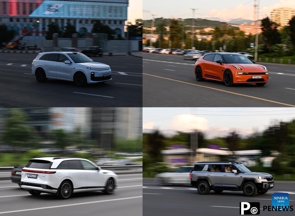 border Route of New Energy Vehicles